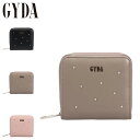【最大1000円OFFクーポン配布中】 GYDA STUDS SERIES ジェイダ 財布 二つ折り スタッズ レディース ラウンドファスナー ブラック グレー...