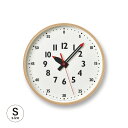 タカタレムノス fun pun clock タカタレムノス 時計 壁掛け クロック Sサイズ ふんぷんくろっく アナログ オシャレ 静音 ホワイト 白 YD14...