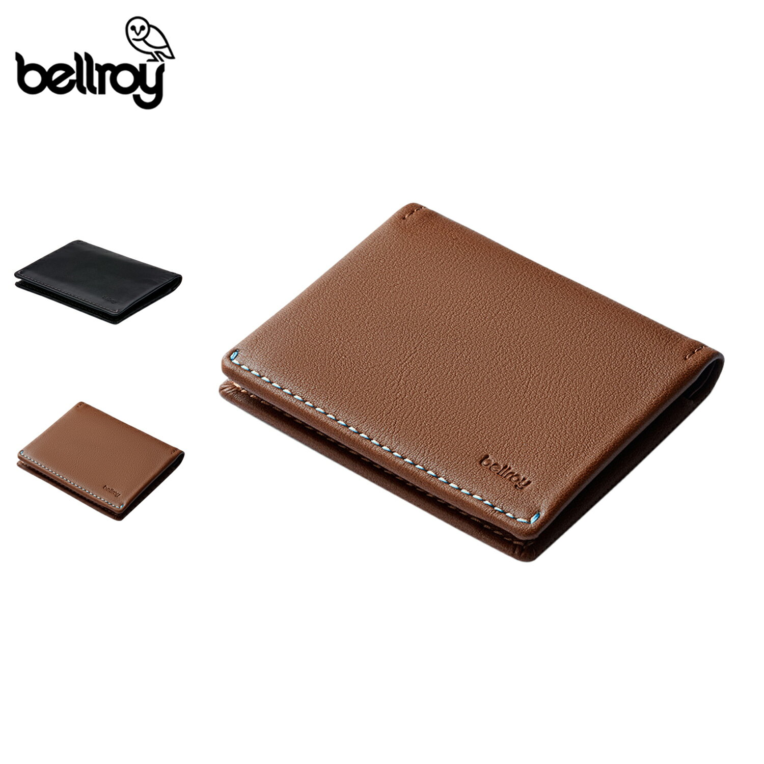 乐天商城 - 【最大1000円OFFクーポン】 Bellroy SLIM SLEEVE ベルロイ 財布 二つ折り メンズ レディース 革 薄型 ブラック ブラウン 黒