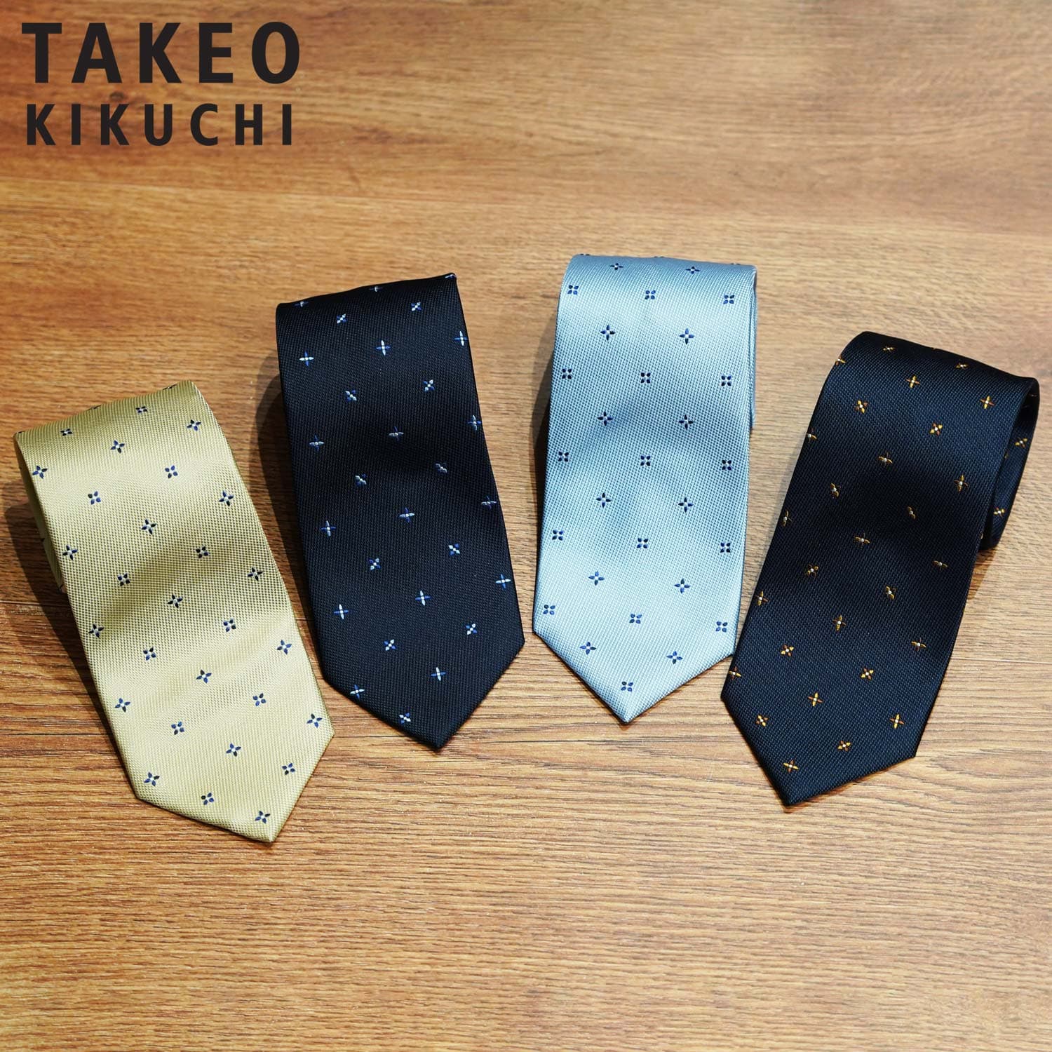 タケオキクチ TAKEO KIKUCHI ネクタイ メンズ フォーマル シルク 日本製 ビジネス 結婚式 ブランド ベージュ ネイビー ブルー 12551511...