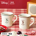 BRUNO DISNEY MUG ブルーノ コップ マグカップ ディズニー ダイナーマグ 食器 電子レンジ対応 食洗機対応 250ml 日本製 レッド グリーン...