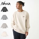 NANGA ECO HYBRID MINI BOX LOGO EMBROIDERY SWEATSHIRT ナンガ スウェット トレーナー エコハイブリッド ミニ...