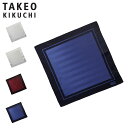 【最大1000円OFFクーポン発行中】 タケオキクチ TAKEO KIKUCHI ポケットチーフ メンズ 結婚式 シルク 100% ヘリンボーン ブランド フォ...