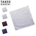 【最大1000円OFFクーポン発行中】 タケオキクチ TAKEO KIKUCHI ポケットチーフ メンズ 結婚式 シルク 100% アーガイル ブランド フォー...