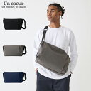 Un coeur TORO II アンクール ショルダーバッグ トロ 2 メンズ レディース 21L 斜めがけ 軽量 撥水 ブラック グレー ネイビー 黒 K903010