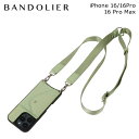 BANDOLIER BOBBY SIDE SLOT PASTEL GREEN バンドリヤー iphone16 16pro 16proMax スマホケース スマホ...