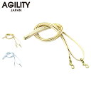 AGILITY LUCE アジリティ ショルダーベルト ショルダーストラップ ルーチェ メンズ レディース 8mm 本革 日本製 斜めがけ ゴールド シルバー ...
