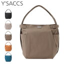 Y’SACCS イザック リュック バッグ バッグパック トートバッグ ナイロンタフタ レディース A4 小さめ 撥水 軽量 ファスナー付き ブラック ベージュ ブラウン ブルー 黒 20-040-05