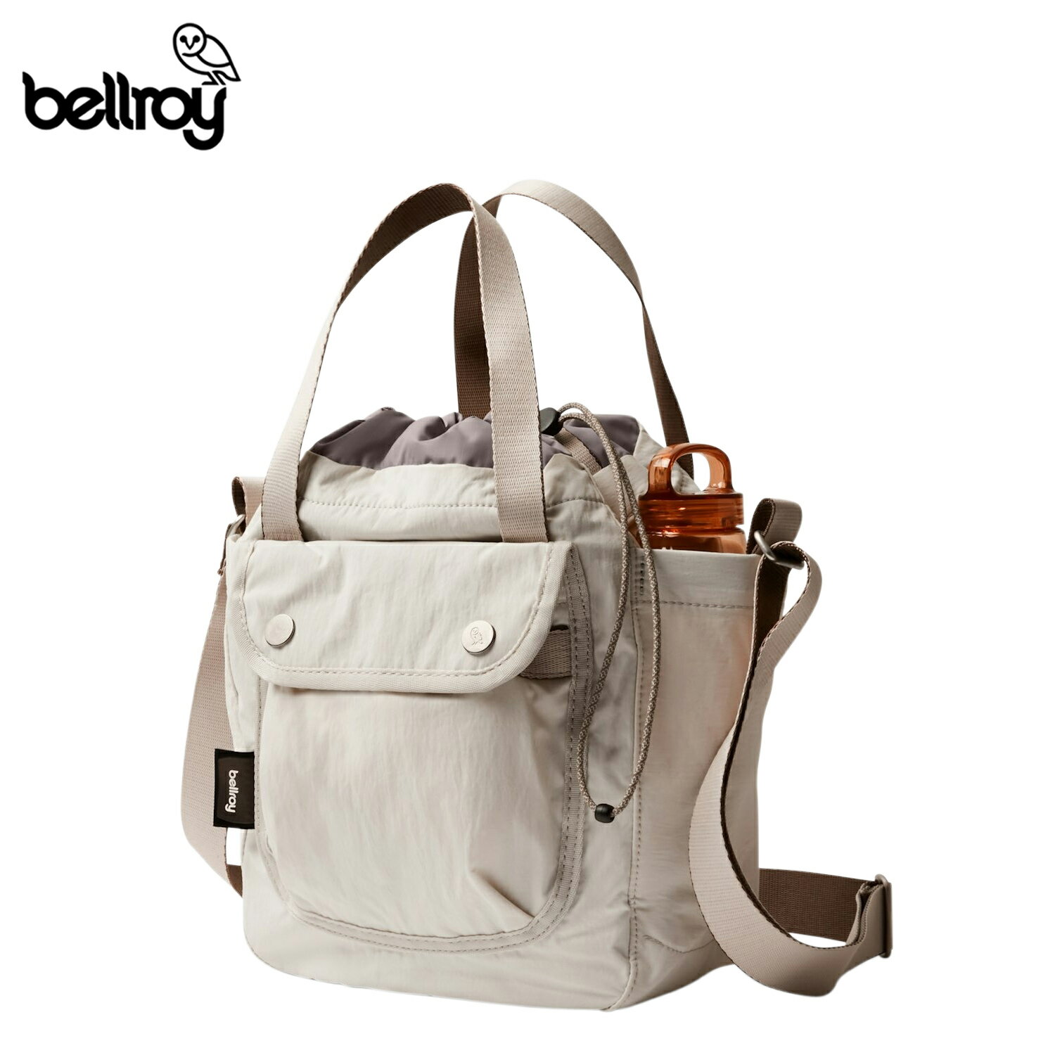 乐天商城 - 【最大1000円OFFクーポン】 Bellroy Cinch Bucket Bag ベルロイ バッグ バケットバッグ トートバッグ ショルダーバッグ メンズ レディース 9L 軽量 耐水 耐久 斜めがけ ホワイト 白 9343783026722 母の日
