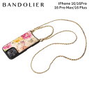 【最大1000円OFFクーポン配布中】 BANDOLIER LILY SET CECI FLORAL IVORY バンドリヤー スマホショルダー スマホケース ...