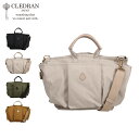 CLEDRAN CROIR POCKET 2WAY BAG クレドラン バッグ ショルダーバッグ ハンドバッグ クロアポケット メンズ レディース 軽量 斜めがけ 日本製 ブラック グレー グリーン ブラウン 黒 CL-3852