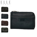 ELLE HOMME シープ エルオム 財布 小銭入れ コインケース メンズ ラウンドファスナー 本革 コンパクト ブラック ネイビー ブラウン グリーン 黒 ...