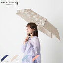 【最大1000円OFFクーポン配布中】 MACKINTOSH LONDON マッキントッシュロンドン 雨傘 折りたたみ傘 レディース 軽量 耐風 ネイビー ベー...