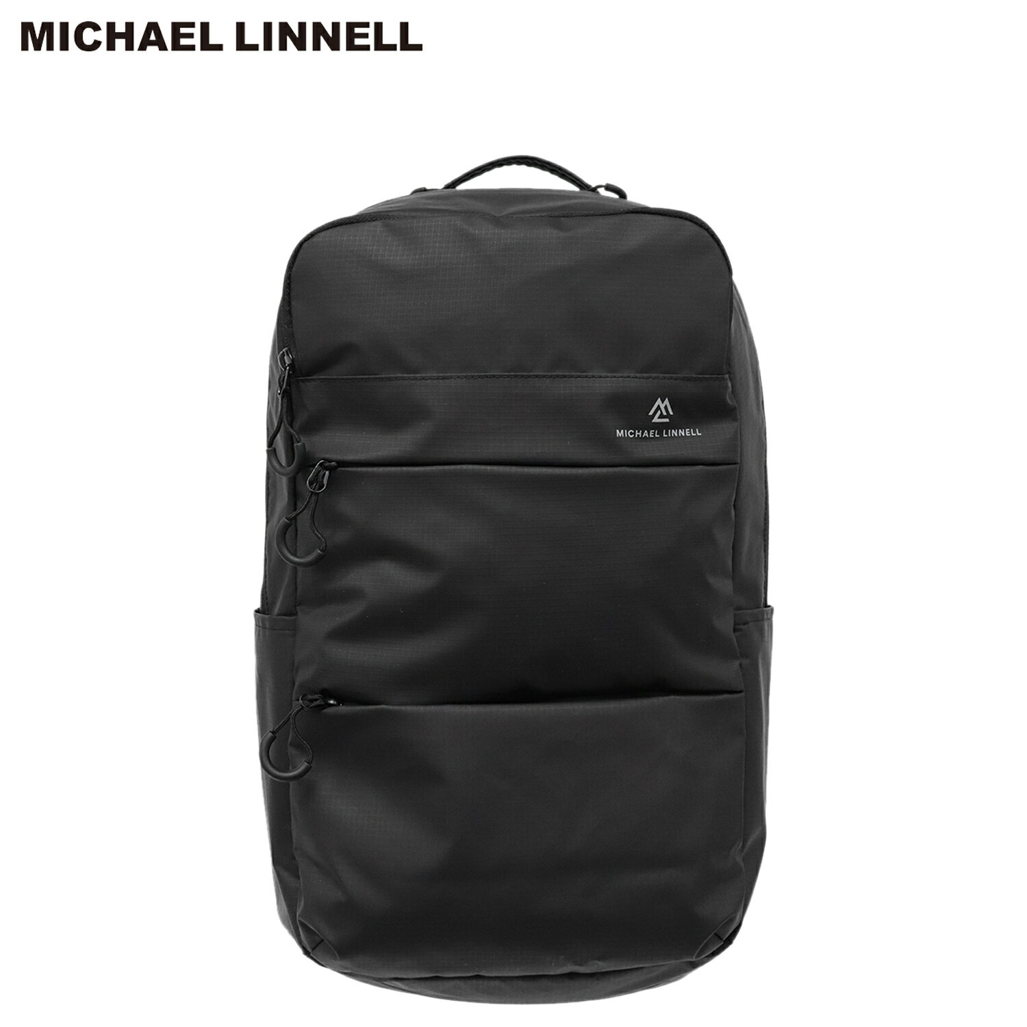MICHAEL LINNELL マイケルリンネル リュック バッグ バックパック メンズ レディース 23L 大容量 軽量 撥水 ブラック 黒 MLAC-35 母の日