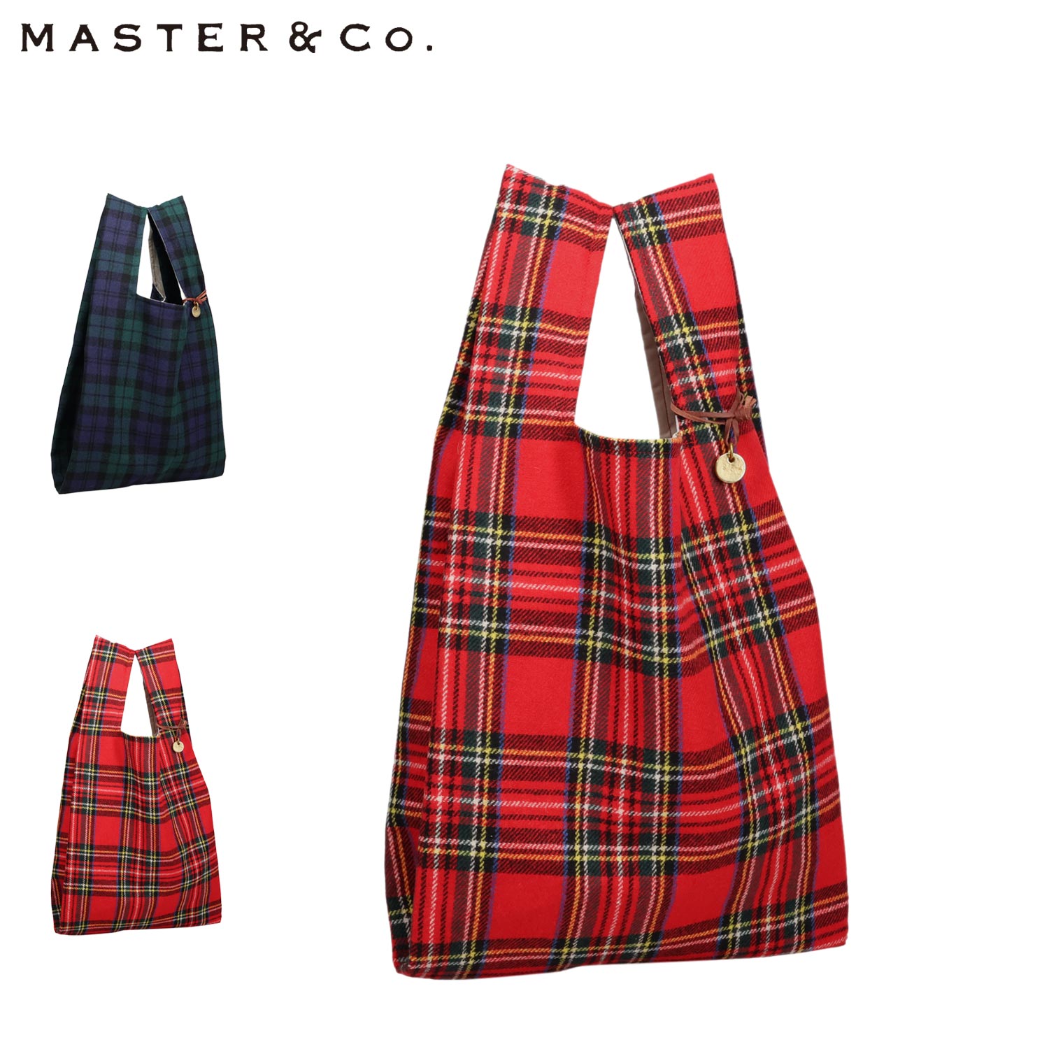 【最大1000円OFFクーポン発行】 MASTER&Co. WOOL TARTAN CHECK EC ...