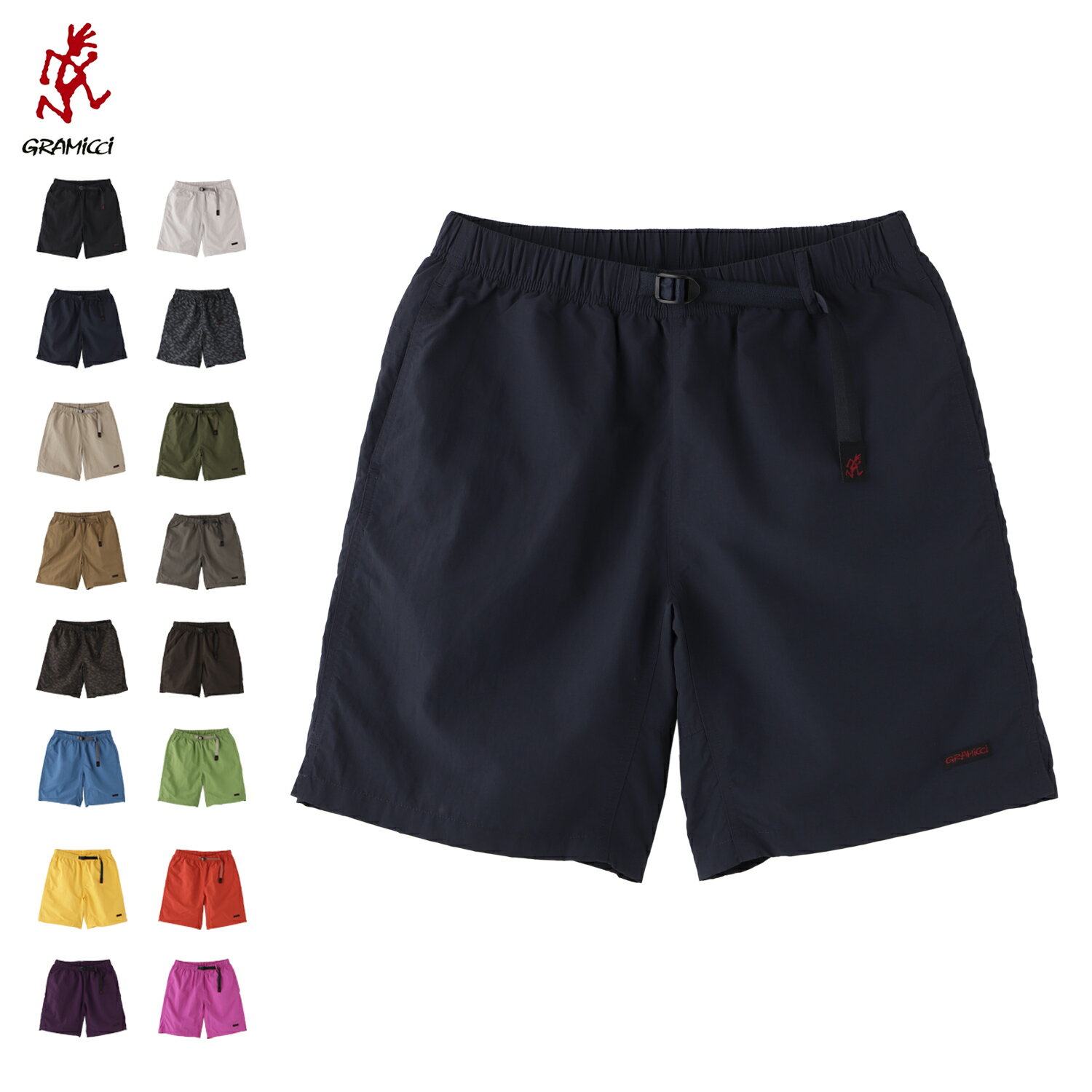 【最大1000円OFFクーポン】 Gramicci NYLON PACKABLE G-SHORT グラミチ パンツ ショートパンツ Gショーツ ナイロン パッカブル メンズ G6SM-P082