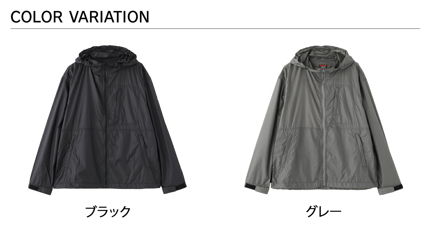 NANGA SHEER JACKET ナンガ ジャケット シアージャケット アウター メンズ 春 軽量 薄手 撥水 ブラック グレー 黒 N2610-1A005D wassup-10240320 Goods Lab+ サンプル画像2