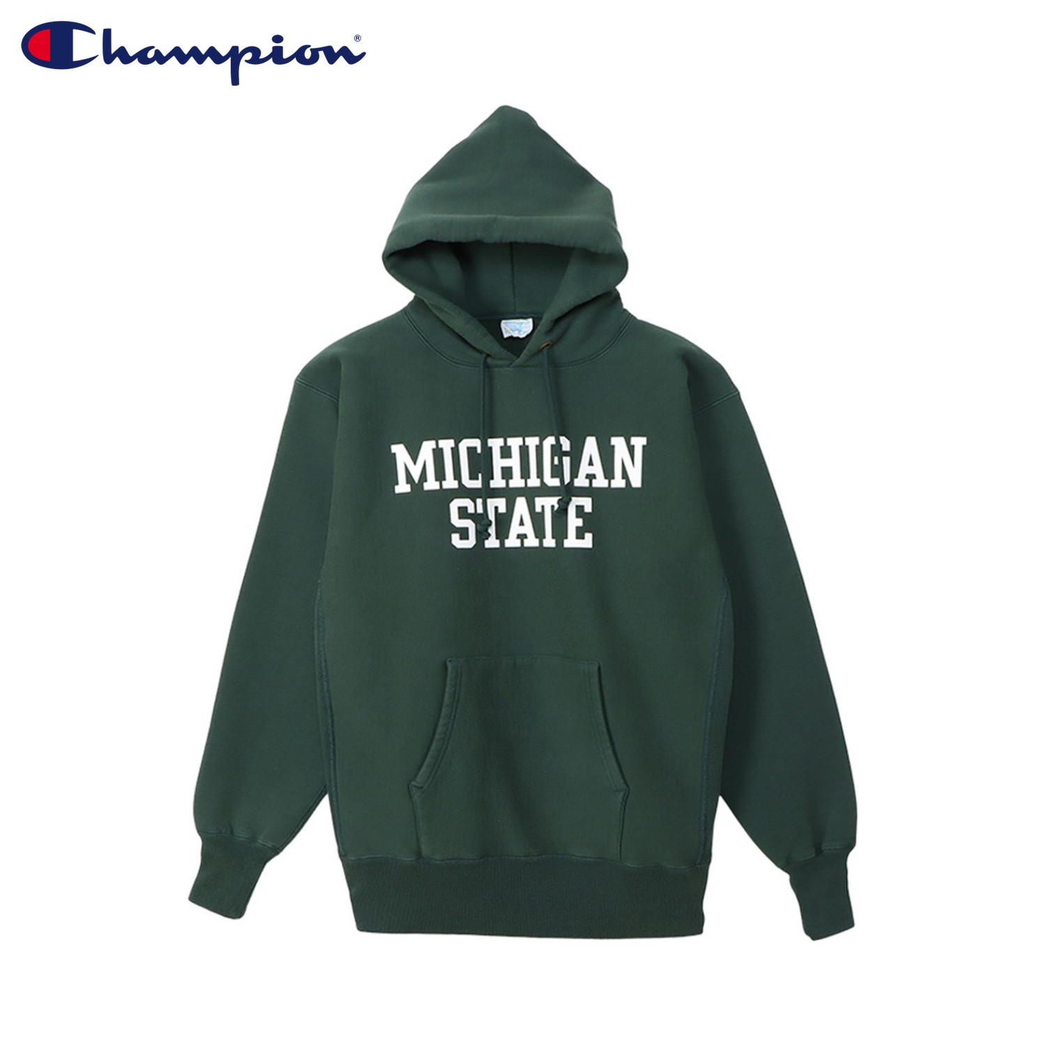 【最大1000円OFFクーポン発行中】 Champion RW HOODED SWEATSHIRT チャンピオン リバースウィーブ パーカー スウェット プルオーバー メンズ レッド グリーン C3-S122