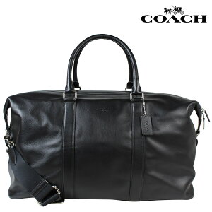 COACH F54802 コーチ バッグ ボストンバッグ メンズ レザー ブラック 黒 [6/3 再入荷]