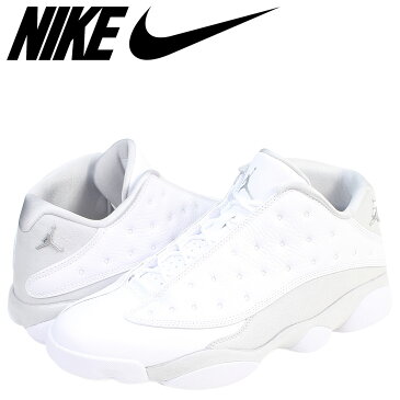 NIKE ナイキ エアジョーダン13 レトロ ロー スニーカー AIR JORDAN 13 RETRO LOW PURE MONEY 310810-100 メンズ 靴 ホワイト 【zzi】【返品不可】