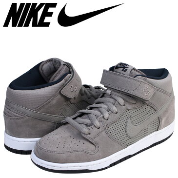 NIKE ナイキ SB ダンク スニーカー DUNK MID PRO メンズ 314383-050 靴 グレー 【zzi】【返品不可】