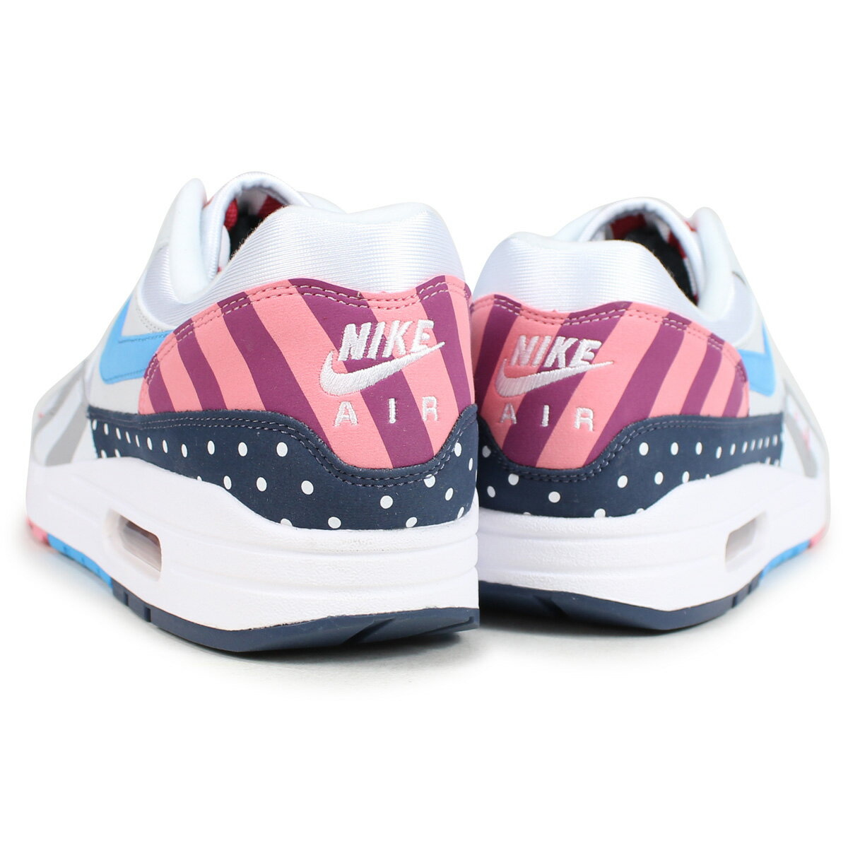 NIKE AIR MAX 1 PARRA ナイキ エアマックス1 スニーカー メンズ AT3057-100 ホワイト 【zzi】 【返品不可】