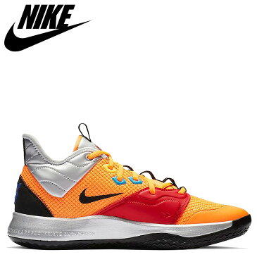 ナイキ NIKE PG3 スニーカー メンズ PG 3 NASA EP コラボ オレンジ CI2667-800 【zzi】【返品不可】