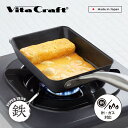 【特典付き】 ビタクラフト Vita Craft スーパー鉄 エッグパン 卵焼き器 フライパン IH ガス対応 EGG PAN 2009