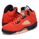 【訳あり】 【BOX破損】 NIKE ナイキ エアジョーダン5 レトロ スニーカー レディース WMNS AIR JORDAN 5 RETRO レッド DD9336-800 【返品不可】