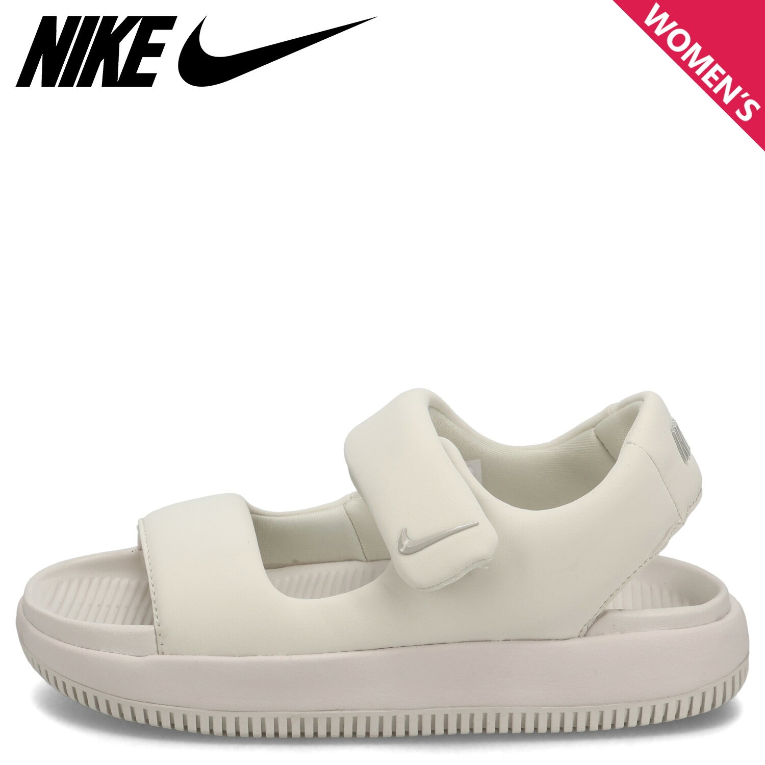 【訳あり】 ナイキ NIKE ウィメンズ カーム サンダル ストラップサンダル レディース WMNS CALM SANDAL オフ ホワイト FJ6043-002【返品不可】