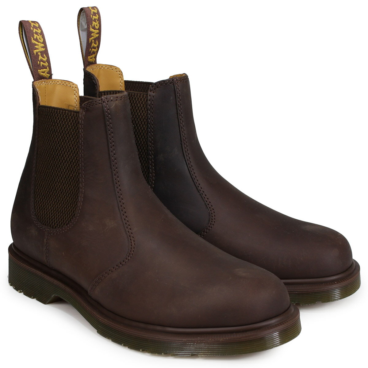 Dr.Martens CRAZY HORSE CHELSEA BOOT ドクターマーチン サイドゴア 2976 チェルシーブーツ メンズ レディース ガウチョ R11853201 [9/13 追加入荷]