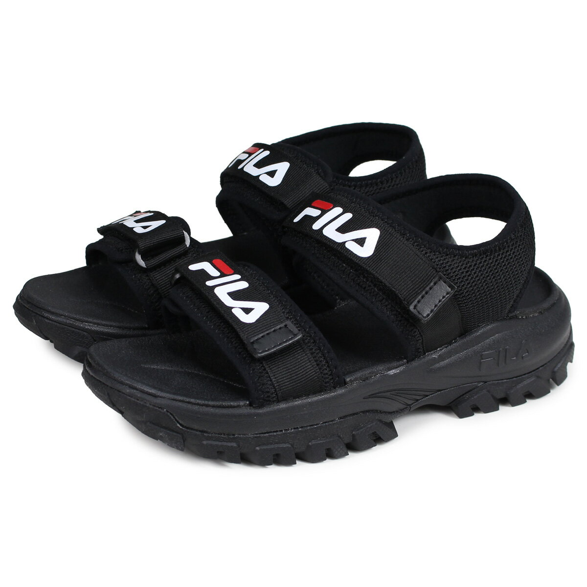 FILA RAY TRACER SD フィラ トレーサー サンダル スポーツサンダル メンズ レディース 厚底 ブラック 黒 FS1SIB2011X-BBK