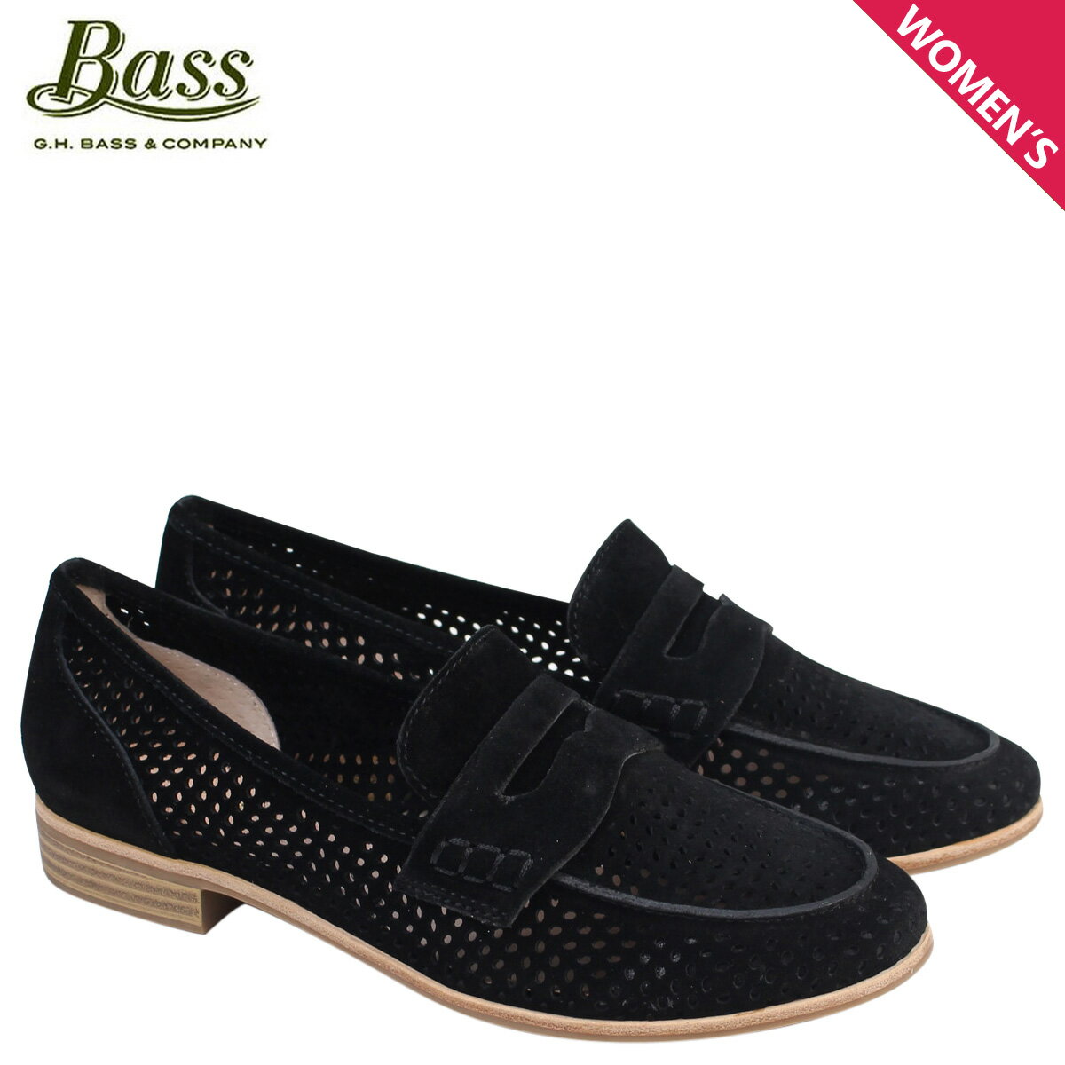 【最大1000円OFFクーポン】 G.H. BASS ローファー ジーエイチバス レディース ペニー ELLIE LOAFER 71-21394 靴 ブラック