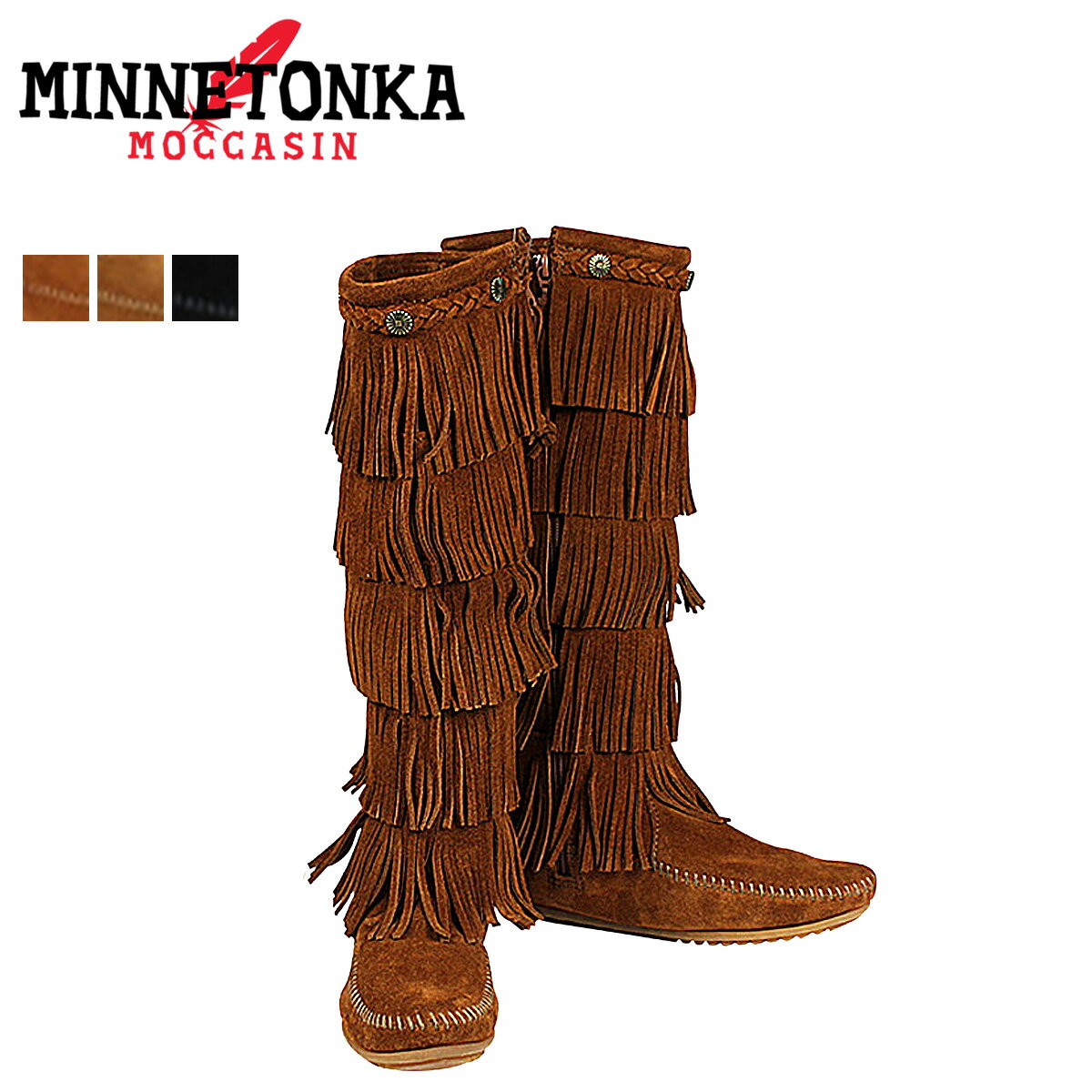 MINNETONKA ミネトンカ 5レイヤー フリンジ ブーツ 5-LAYER FRINGE BOOT レディース