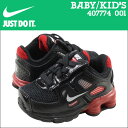 NIKE ナイキ スニーカー ベビー キッズ SHOX 11 TD 407774-001 靴 ブラック 【9000足】