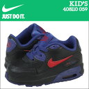 NIKE ナイキ エアマックス スニーカー ベビー キッズ AIR MAX 90 TD エア マックス 90 408110-059 靴 ブラック 【9000足】