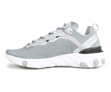 ナイキ NIKE リアクト エレメント 55 スニーカー メンズ REACT ELEMENT 55 シルバー BQ6166-007