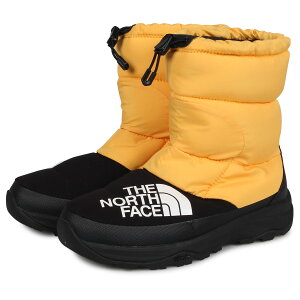 【最大1000円OFFクーポン】 THE NORTH FACE NUPTSE DOWN BOOTIE ノースフェイス ヌプシ ダウンブーティ ブーツ メンズ レディース イエロー NF51877