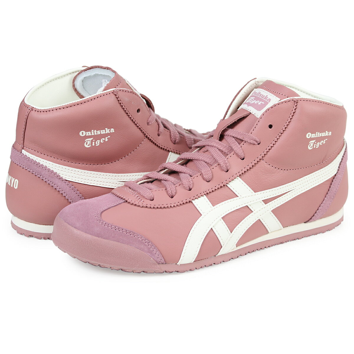 Onitsuka Tiger MEXICO MID RUNNER オニツカタイガー メキシコ ミッド ランナー メンズ スニーカー DL328-2400 THL328-2400 ピンク [3/3 新入荷]