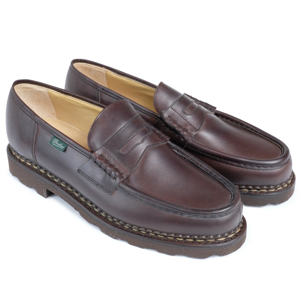 PARABOOT REIMS パラブーツ ランス シューズ ローファー メンズ レディース ブラウン 099413