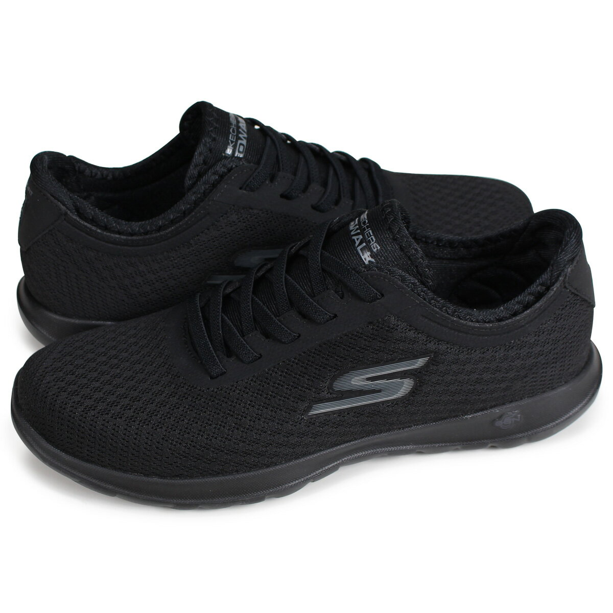 【最大1000円OFFクーポン】 SKECHERS GOWALK LITE IMPULSE スケッチャーズ ゴーウォーク ライト レディース スニーカー 15350 ブラック