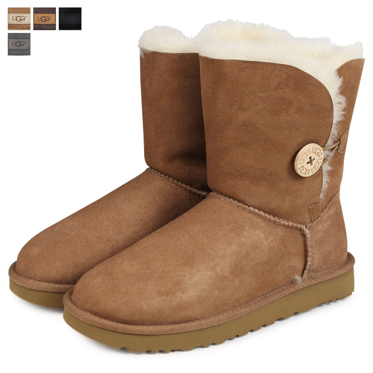 UGG WOMENS BAILEY BUTTON 2 アグ ムートンブーツ ベイリーボタン 2 レディース 1016226