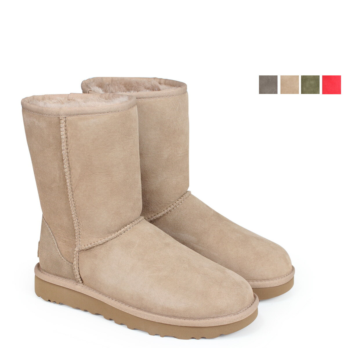 UGG WOMENS CLASSIC SHORT II アグ ムートンブーツ レディース クラシック ...