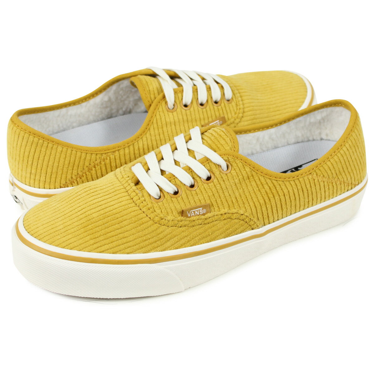 VANS AUTHENTIC SF ヴァンズ オーセンティック スニーカー メンズ バンズ イエロー VN0A3MU6T7V