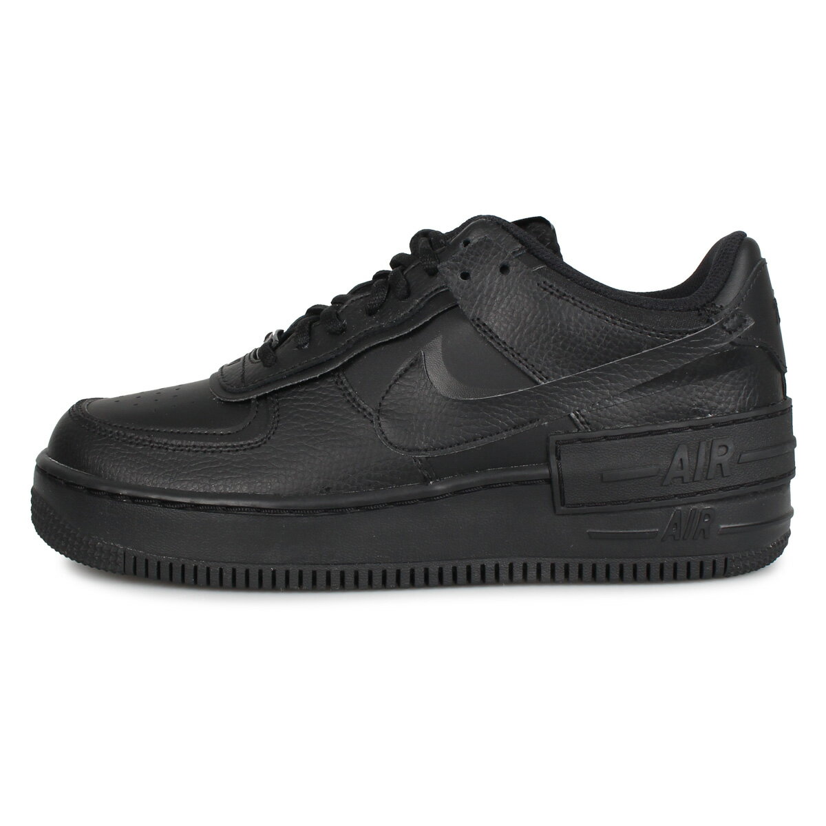 ナイキ NIKE エアフォース1 スニーカー メンズ レディース WMNS AIR FORCE 1 SHADOW ブラック 黒 CI0919-001