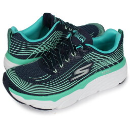 【最大1000円OFFクーポン】 SKECHERS MAX CUSHION スケッチャーズ マックス クッション スニーカー レディース ネイビー 17693