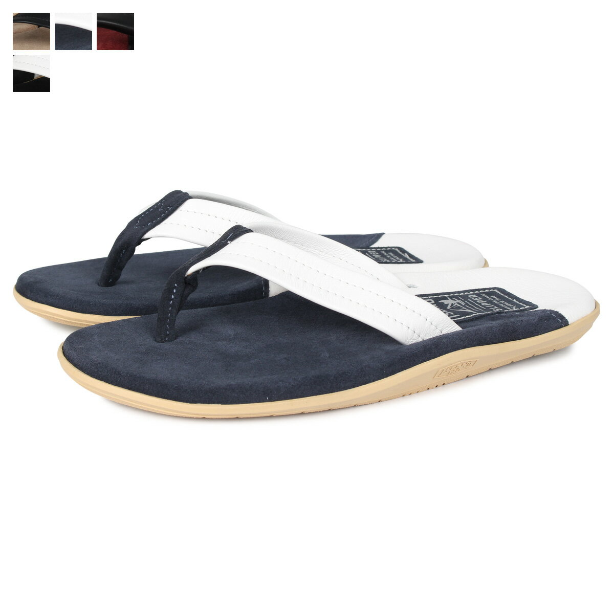 【最大1000円OFFクーポン】 ISLAND SLIPPER SNAKE SUEDE アイランドスリッパ スエード サンダル トングサンダル メンズ ブラック ホワイト ネイビー ベージュ レッド 黒 白 PT205