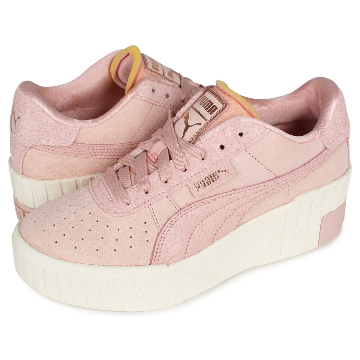 【最大600円OFFクーポン】 PUMA CALI WEDGE MOJAVE DESSERT プーマ カリ スニーカー レディース 厚底 ピンク 373905