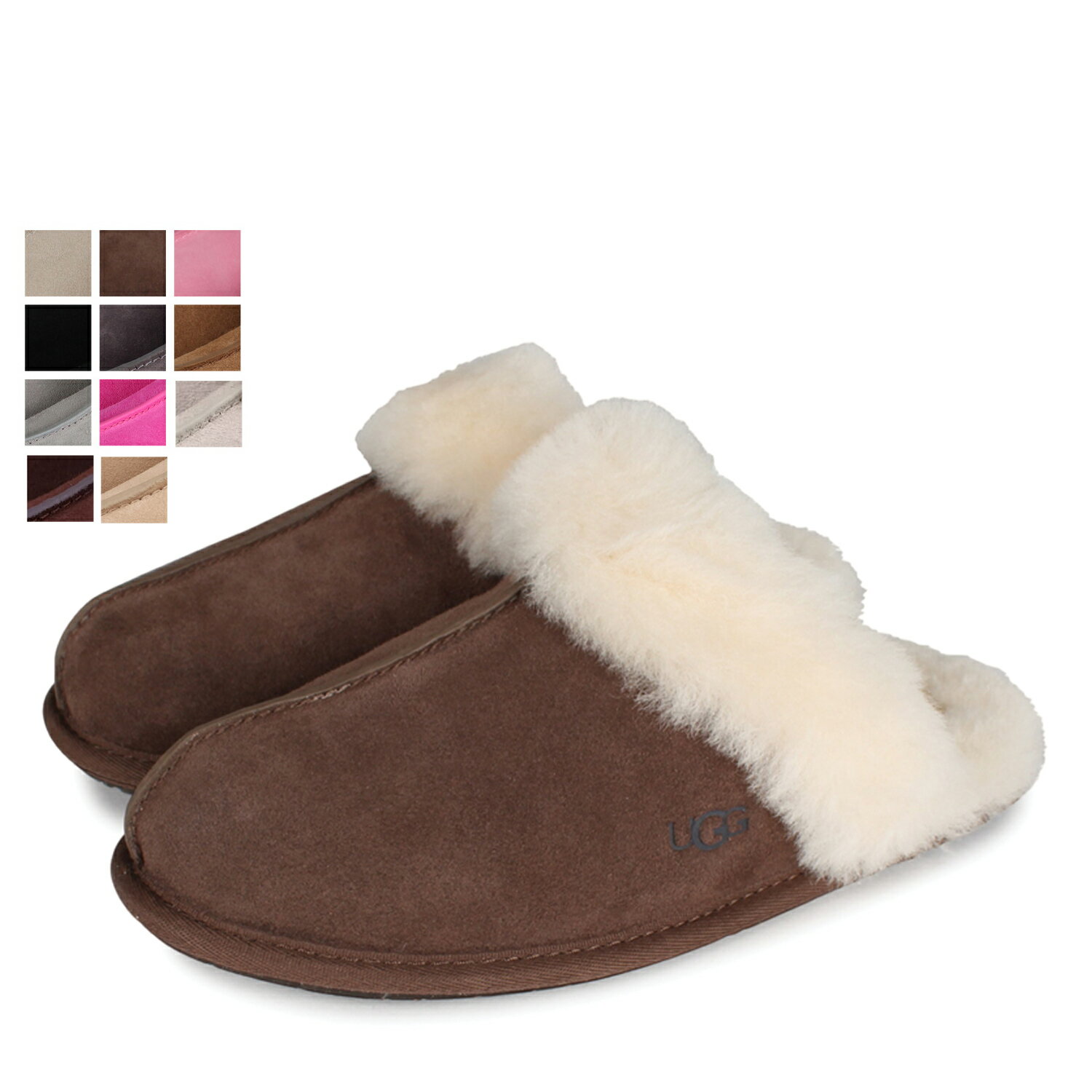 UGG SCUFFETTE II アグ スリッポン スリッパ ルームシューズ スカフェット レディー ...