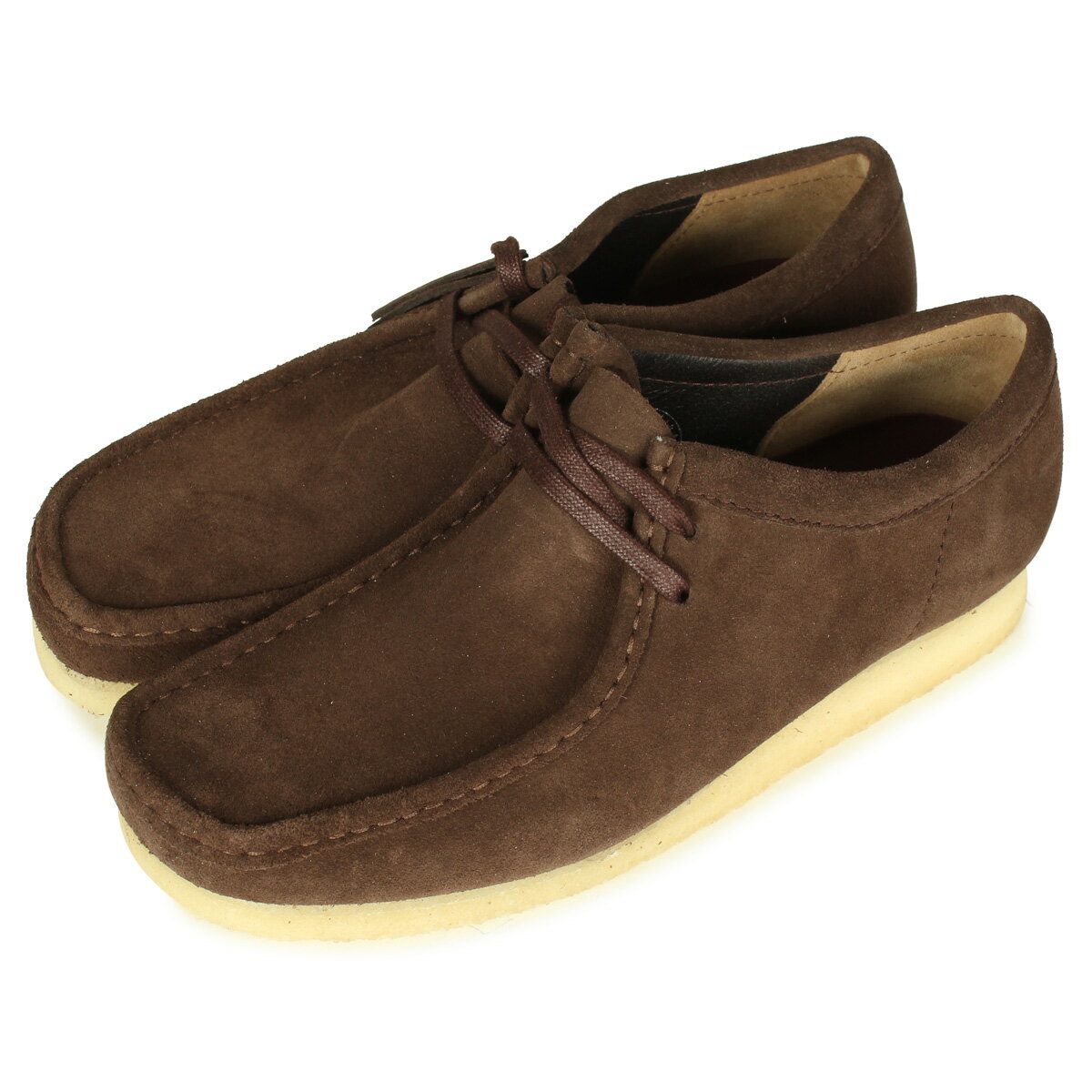 【最大1000円OFFクーポン】 Clarks WALLABEE BOOT クラークス ワラビー ブーツ メンズ スエード ダーク ブラウン 26156606